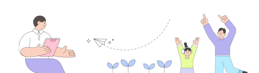 장애인일자리 일러스트